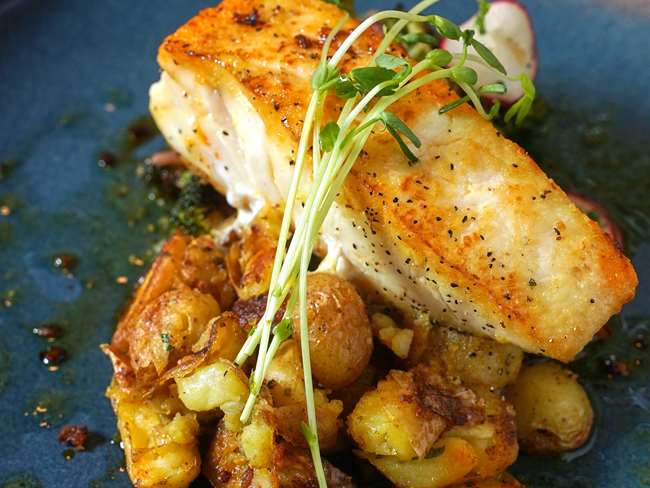 ROASTED HALIBUT