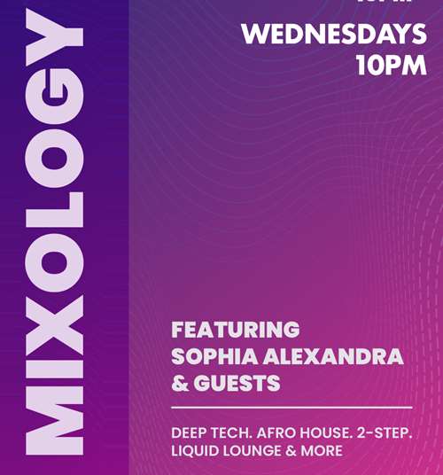 Mixology Wednesdays house afro house deep tech 2-step Insomnia Restaurant and Lounge