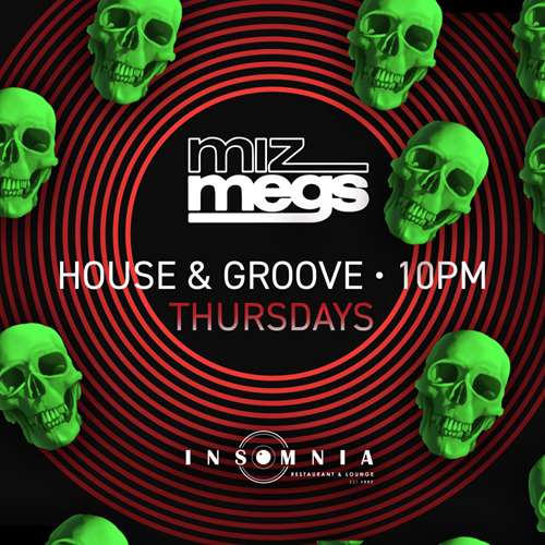 Halloween night with Miz Megs at Insomnia Restaurant and Lounge on Bloor Street West Toronto