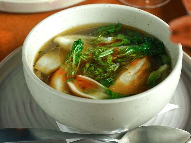 BONE BROTH & DUMPLING SOUP