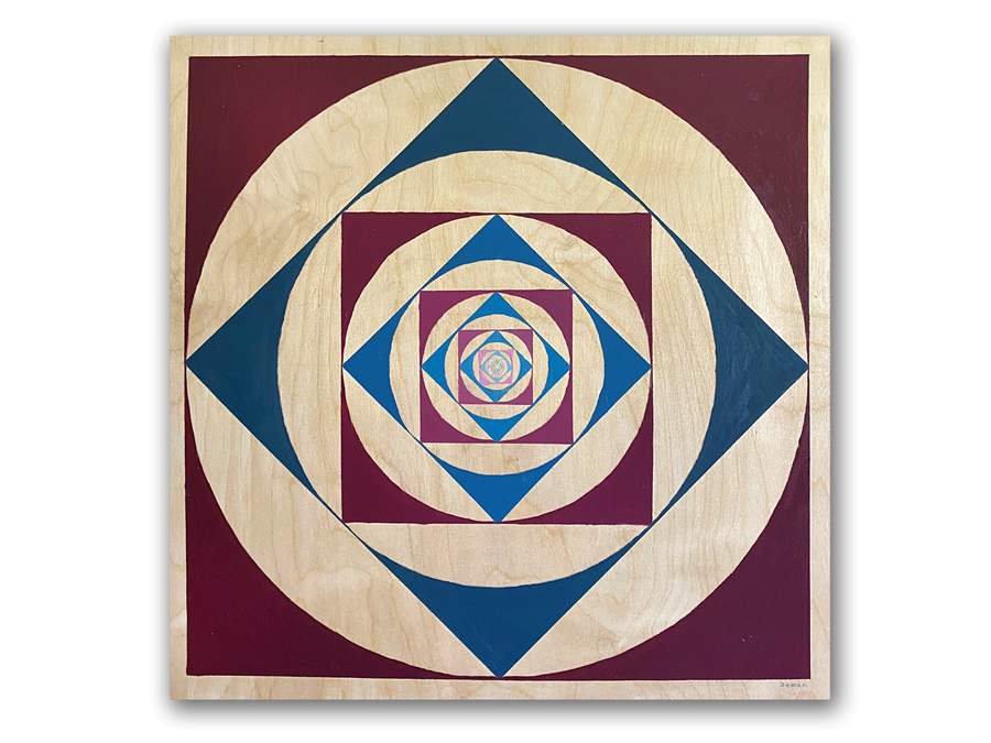 silvia damar radvansky square rotation visual artist series insomnia restaurant lounge bloor toronto