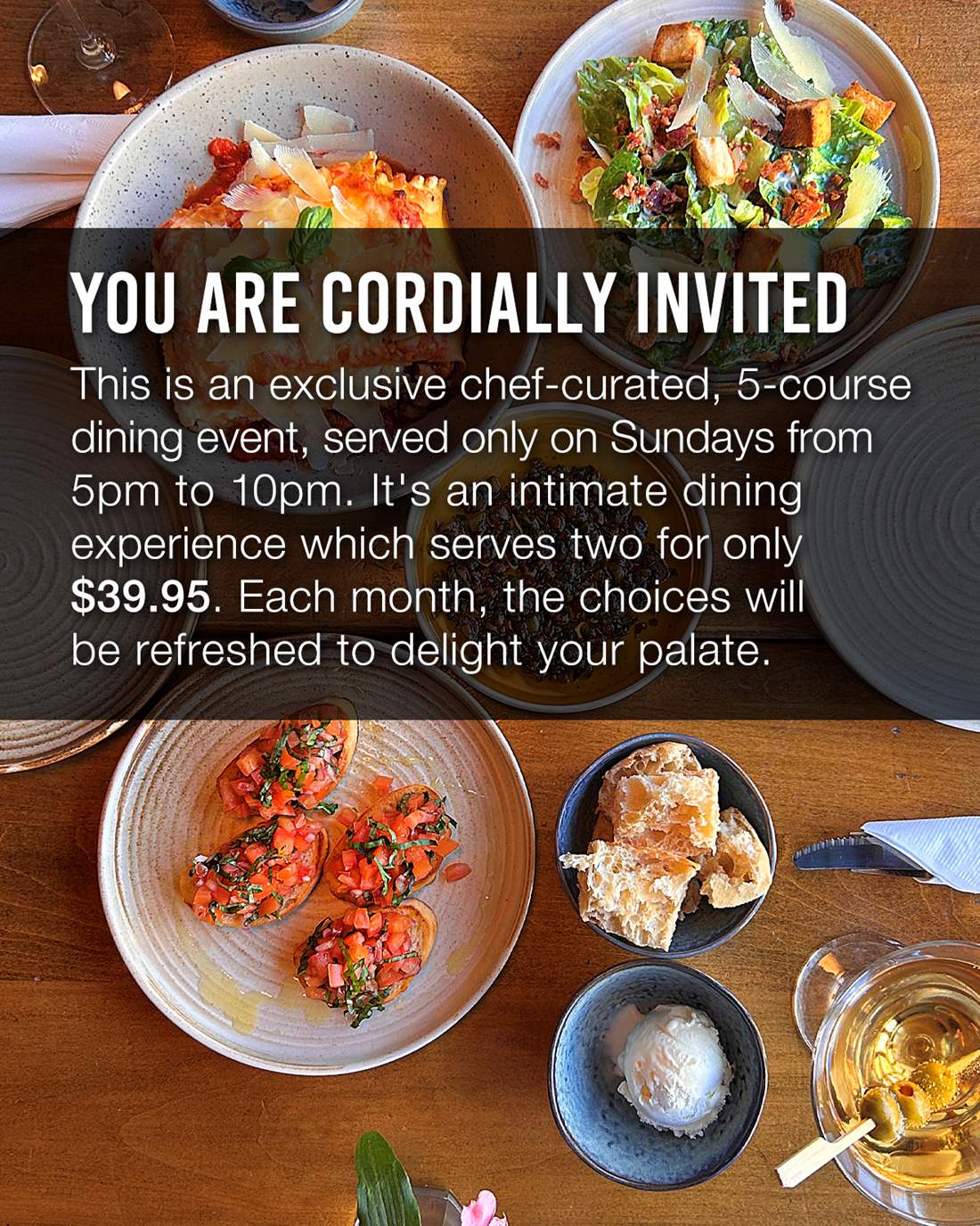 sunday supper club may menu insomnia restaurant lounge bloor west toronto ontario