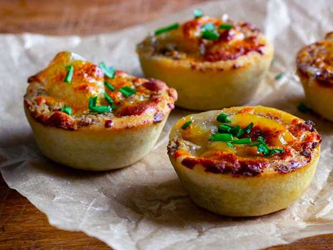 Mini Philly Cheesesteak Tartlet